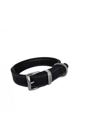 Daisy Yağlı Deri Köpek Tasması M-3cm Lacivert