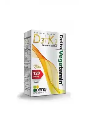 Delta Vegatamin D3 K2 Sprey Damla 20 ml