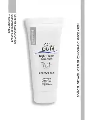 Dermoskin Acnegun Onarıcı Gece Kremi 30 ml