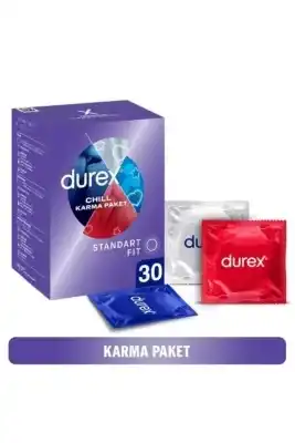 Durex Chill Karma Paket 30’li Prezervatif