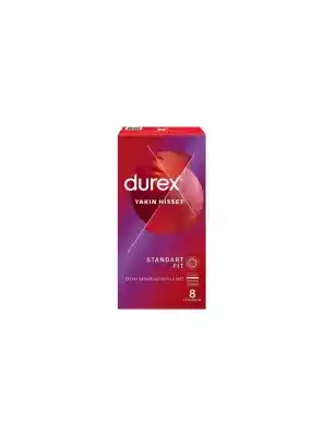 Durex Yakın Hisset Standart Fit 8 Adet Prezervatif
