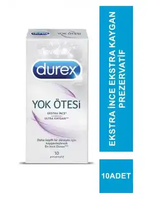 Durex Yok Ötesi Ekstra İnce Ultra Kaygan 10lu Prezervatif