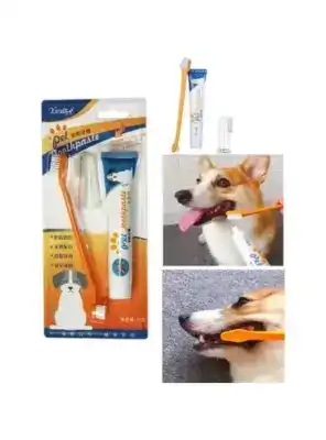 Evcil Hayvan 3 Fırçalı Diş Macun Seti