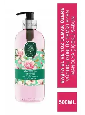 Eyüp Sabri Tuncer Manolya Çiçeği Sıvı Sabun 500 ml