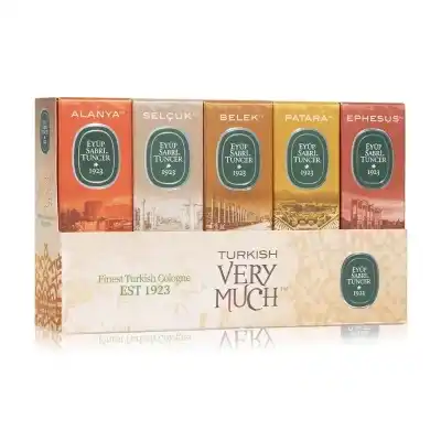 Eyüp Sabri Tuncer Turkish Very Much 5li 16 ml Kolonya - Set