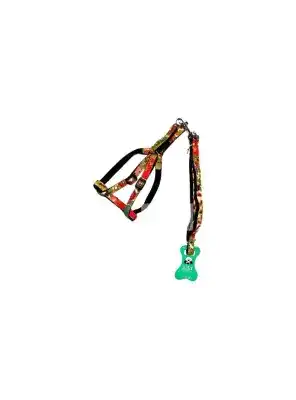 Fp-Y2046 M Çiçekli Takım Tasma