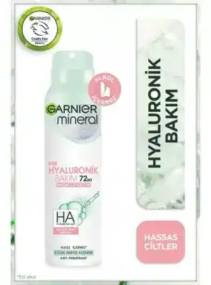 Garnier Mineral Hyaluronik Bakım Sprey Deodorant 150 ml