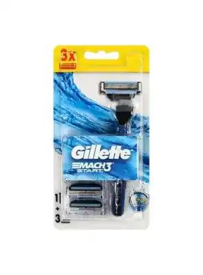 Gillette Mach 3 Start Tıraş Makinası + 3 Yedek Bıçak