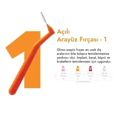Glimo Açılı Arayüz Fırçası - S