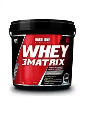 Hardline Whey 3Matrix Çilek Aromalı 4000 gr