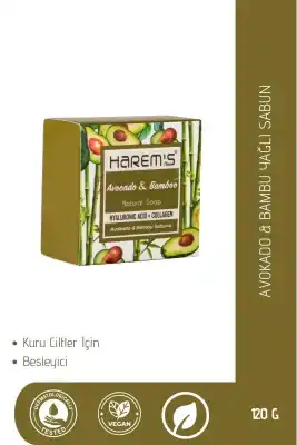 Harems Avokado & Bambu Sabunu 120g