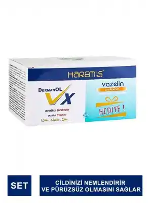 Harems Dermanol Vx Vücut Kremi 40 ml + Harems Vazelin 80 ml