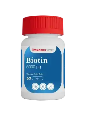İmuneks Biotin 5000mg 60 Tablet