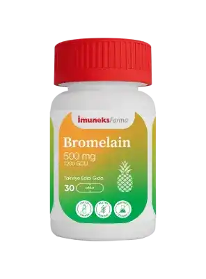 İmuneks Bromelain 500mg 30 Tablet