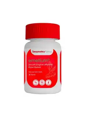 İmuneks Emetium Zencefil 15 Tablet