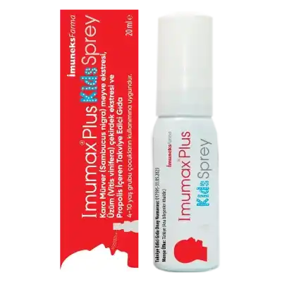 İmuneks Imumax Plus Kids Boğaz Spreyi 20 ml
