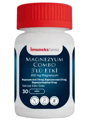 İmuneks Magnezyum Combo 3lü Etki 30 Tablet