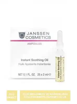Janssen Instant Soothing Oil Ampul 3lü Paket
