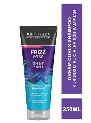 John Frieda Frizz Ease Dream Curls Shampoo 250 ml Kusursuz Bukleler İçin Şampuan