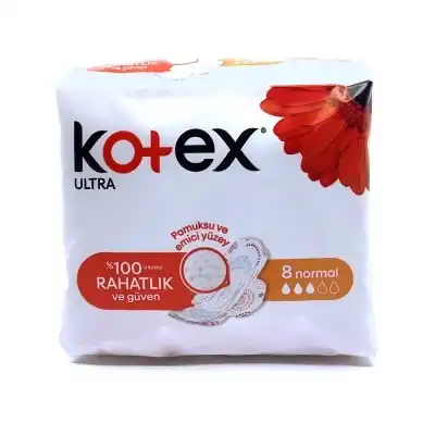 Kotex Ultra Kanatli Normal 8li