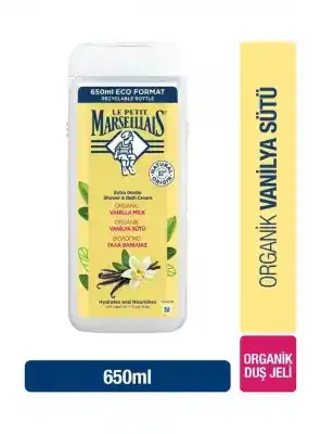 Le Petit Marseillais Duş Jeli Vanilya Sütü 650 ml