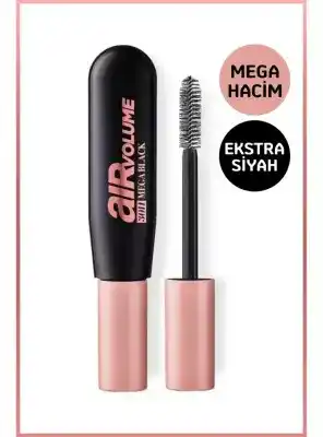 Loreal Paris Air Mega Black Maskara - 30 Saate Kadar Kalıcı - Ekstra Siyah 9.4ml
