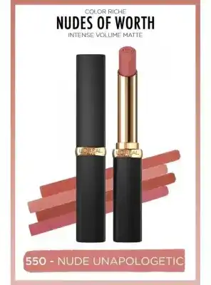 Loreal Paris Color Riche Intense Volume Matte Ruj - 550 Nude Unapologetic