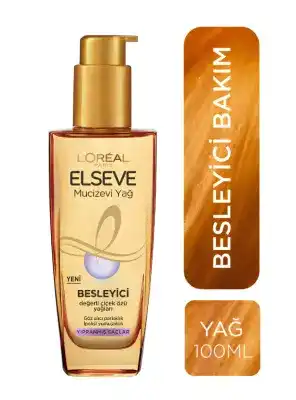 Loreal Paris Elseve Mucizevi Besleyici Bakım Yağı 100 ml - Yıpranmış Saçlar İçin