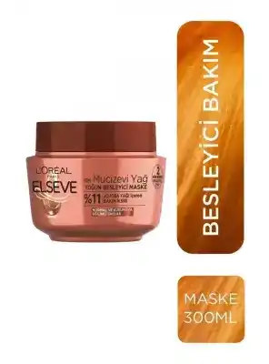 Loreal Paris Elseve Mucizevi Yağ Besleyici Maske 300 ml