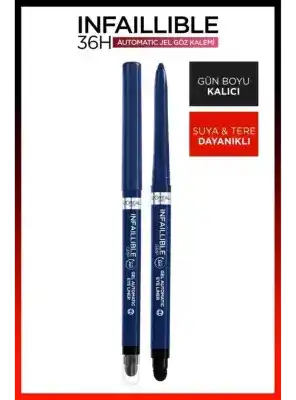 Loreal Paris Infaillible Automatic Jel Göz Kalemi - Mavi