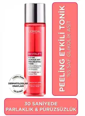 Loreal Paris Revitalift Glikonik Asit Peeling Etkili Tonik 180 ml