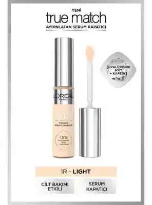 Loreal Paris True Match Aydınlatan Serum Kapatıcı - 1R Light
