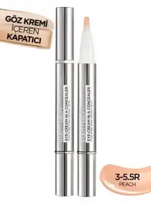 Loreal Paris True Match Göz Kremi İçeren Kapatıcı -2si 1 Arada- 3-5,5R