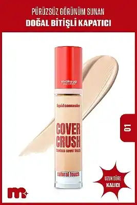 Maruderm Flawless Touch Liquid Concealer No 01 – Doğal Bitişli Sıvı Kapatıcı