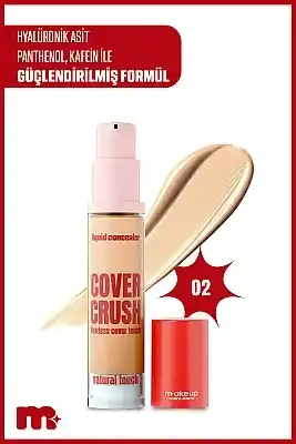 Maruderm Flawless Touch Liquid Concealer No 02 – Doğal Bitişli Sıvı Kapatıcı