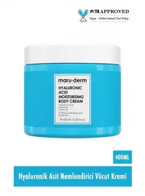 Maruderm Hyaluronik Asit Nemlendirici Vücut Kremi 400 ML