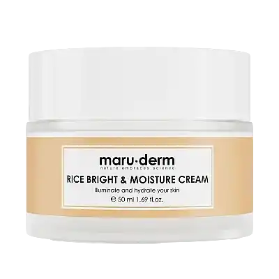 Maruderm Rice Bright & Moisture Pirinç Özlü Aydınlatıcı & Nemlendirici Krem 50 ml