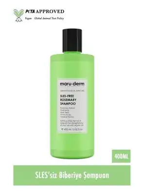 Maruderm SLES-Free Rosemary Shampoo 400 ML
