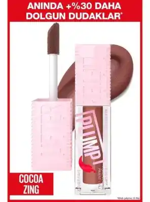 Maybelline Lifter Plump Dudak Parlatıcısı - Cocoa Zing - 007 -