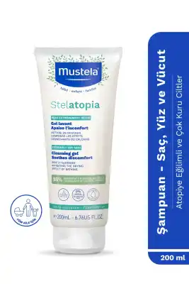 Mustela Stelatopia Cleansing Gel Şampuan 200 ml