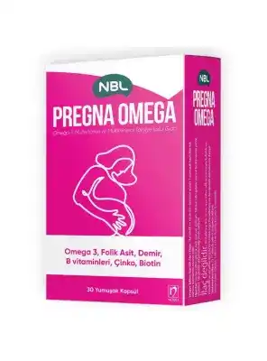 NBL Pregna Omega 30 Kapsül
