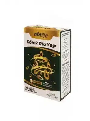 Nbt Life Çörek Otu Yağı 30 Kapsül