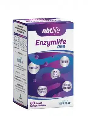 Nbt Life Enzymlife DGS 60 Kapsül