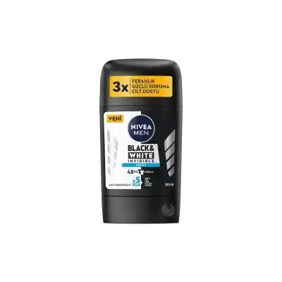 Nivea Men Black  White Invisible Fresh Stick Deodorant 50 ml