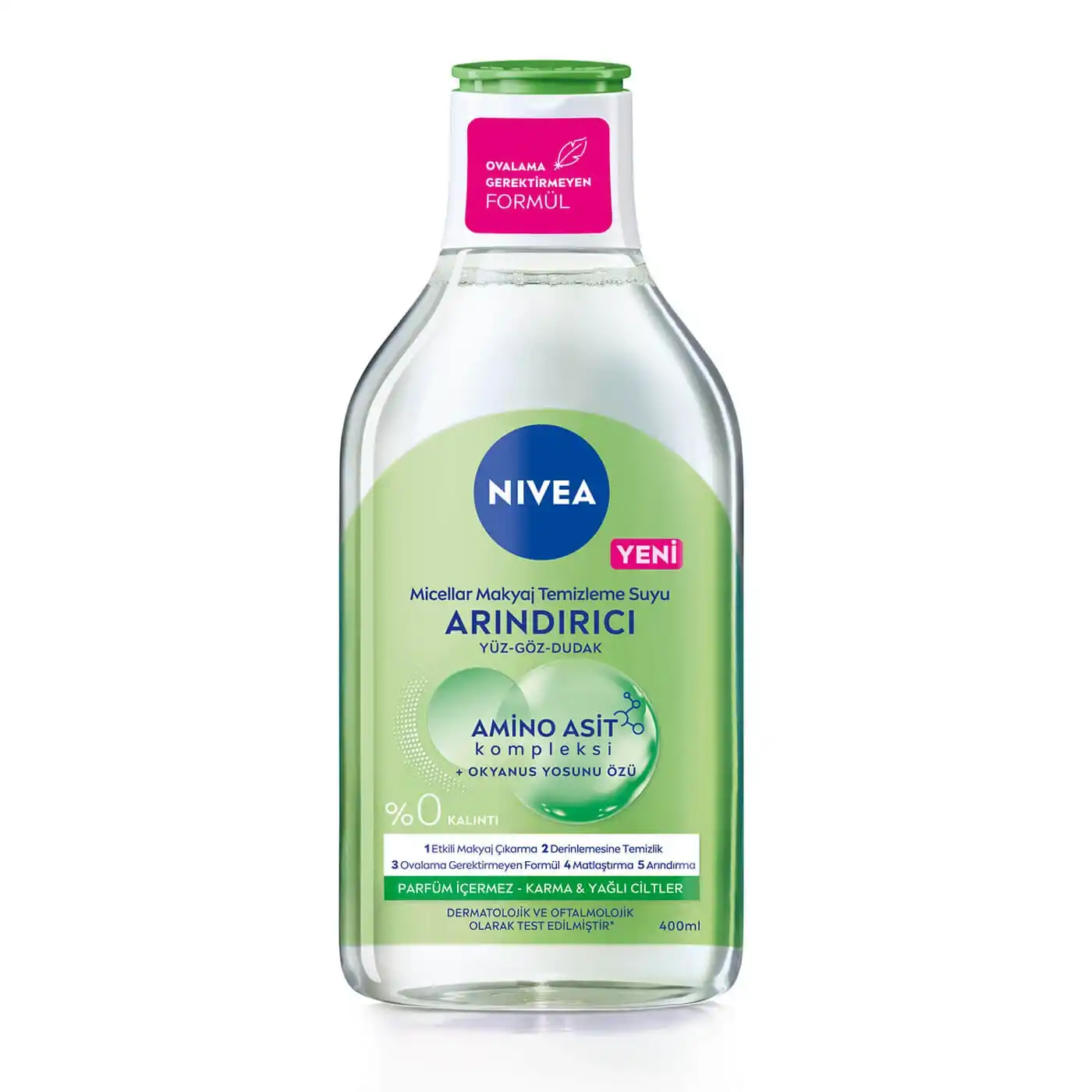 Nivea Micellar Makyaj Temizleme Suyu Arındırıcı 400 ml