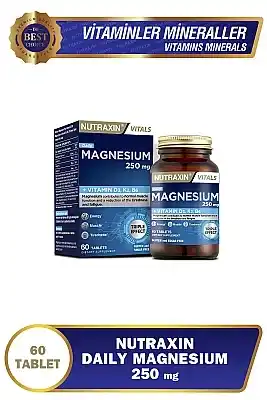 Nutraxin Magnesium Daily 250 mg 60 Tablet