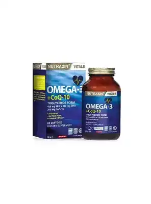 Nutraxin Omega 3 + CoQ-10 60 Kapsül
