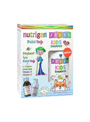 Nutrigen Balık Yağı 200 ml - Aquas Kids Şampuan Hediye -