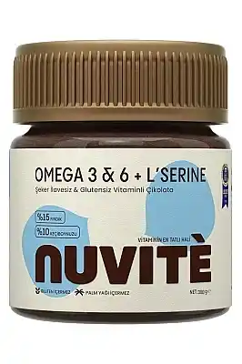 Nuvite Omega 3 Çikolata Aromalı 300 gr
