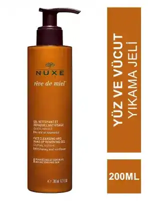 Nuxe Reve de Miel Gel Nettoyant Visage 200 ml